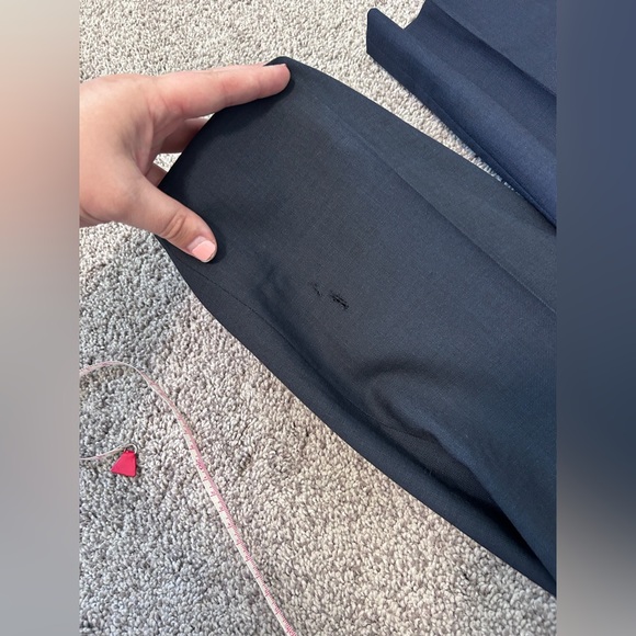 Pronto Uomo Modern Fit Suit Separates Jacket and Pants, Blue, 32 Waist - Picture 11 of 13